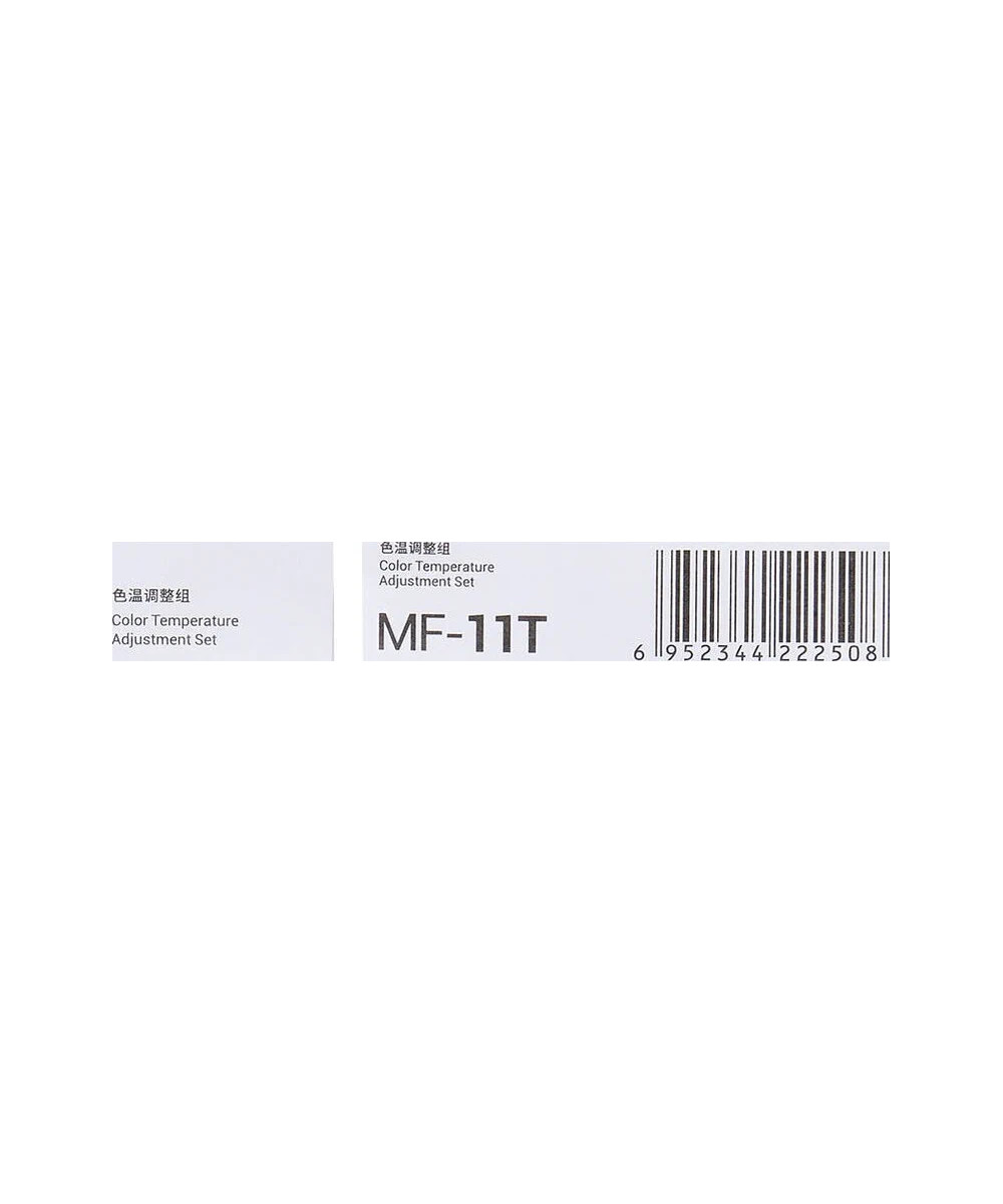 Set di regolazione della temperatura del colore MF-11T per flash macro MF12