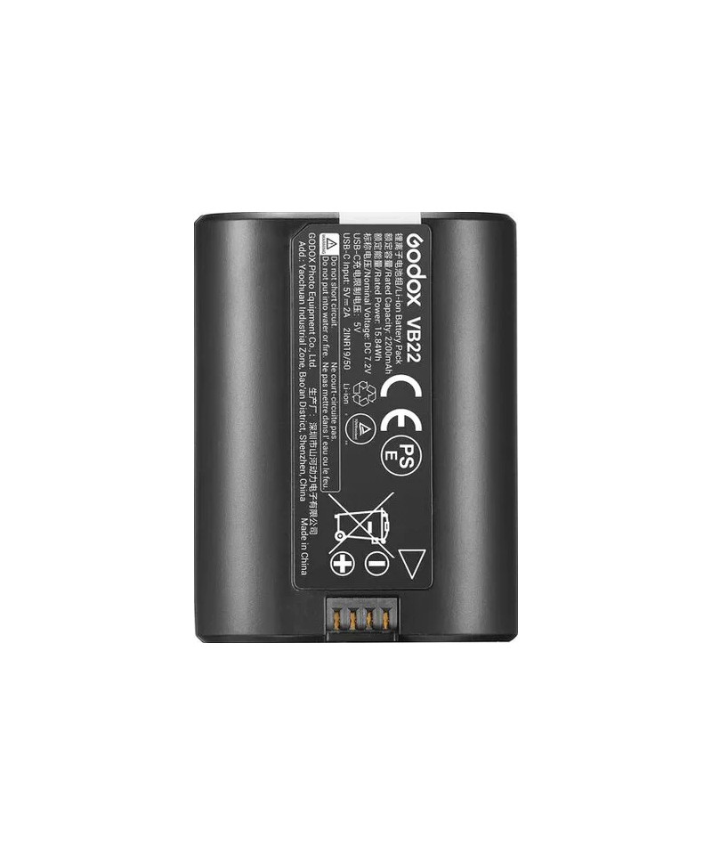 VB-22 BATTERIA PER V480 E V1MID 2200MAH CARICA USB-C
