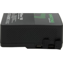 PATONA PREMIUM V-MOUNT BATTERIA VBASE 190WH PD100W USB-C USB-A D-TAP HARD CASE