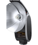Retro Camera Flash Lux Senior Nero