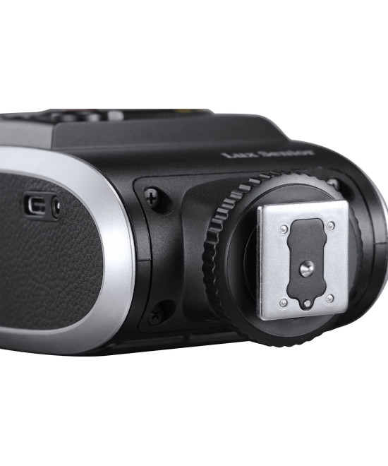 Retro Camera Flash Lux Senior Nero