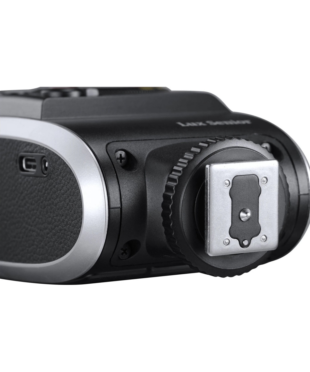 Retro Camera Flash Lux Senior Nero
