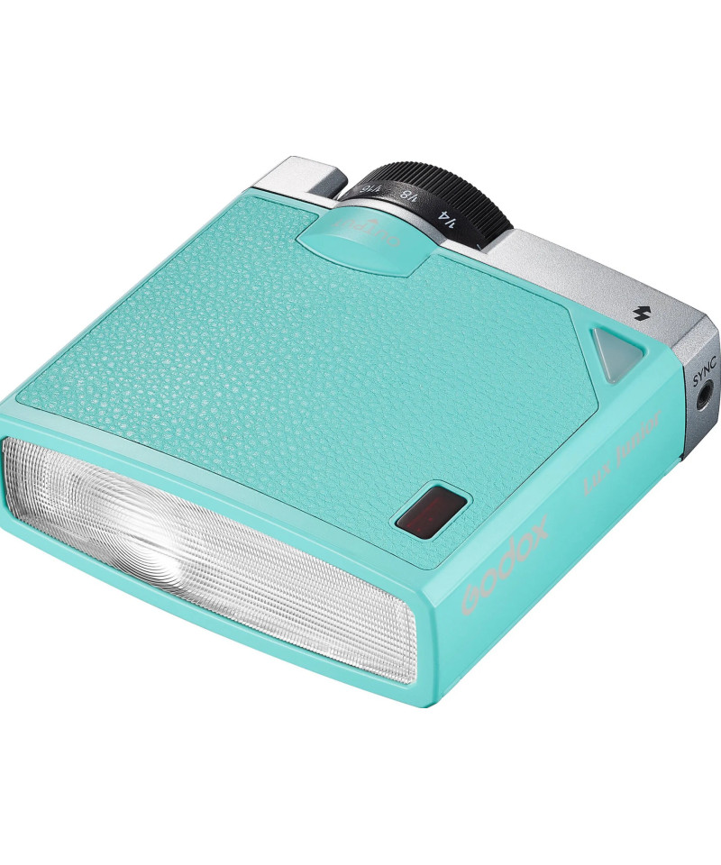 Retro Camera Flash Lux Junior Mint Green