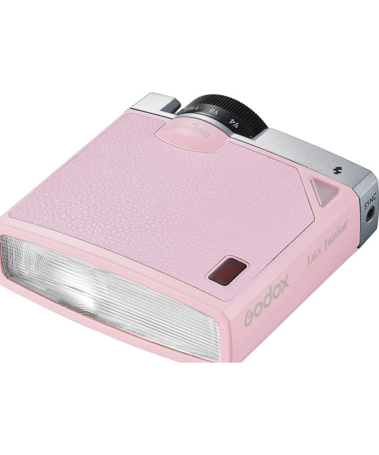 Retro Camera Flash Lux Junior Pink