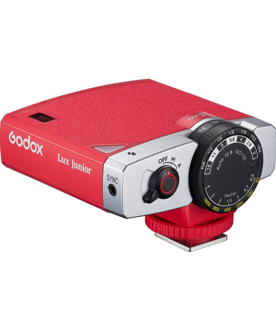 Retro Camera Flash Lux Junior Red