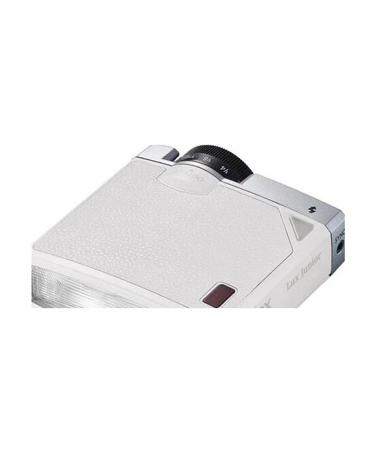 Retro Camera Flash Lux Junior White