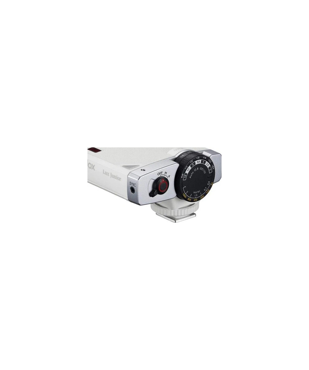 Retro Camera Flash Lux Junior White