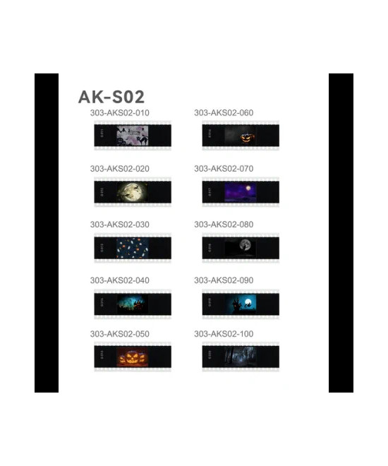 Godox AK-S02 Set Diapositive 2 per Proiettore AK-R21 - 10pz