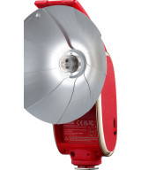 Retro Camera Flash Lux Senior Rosso