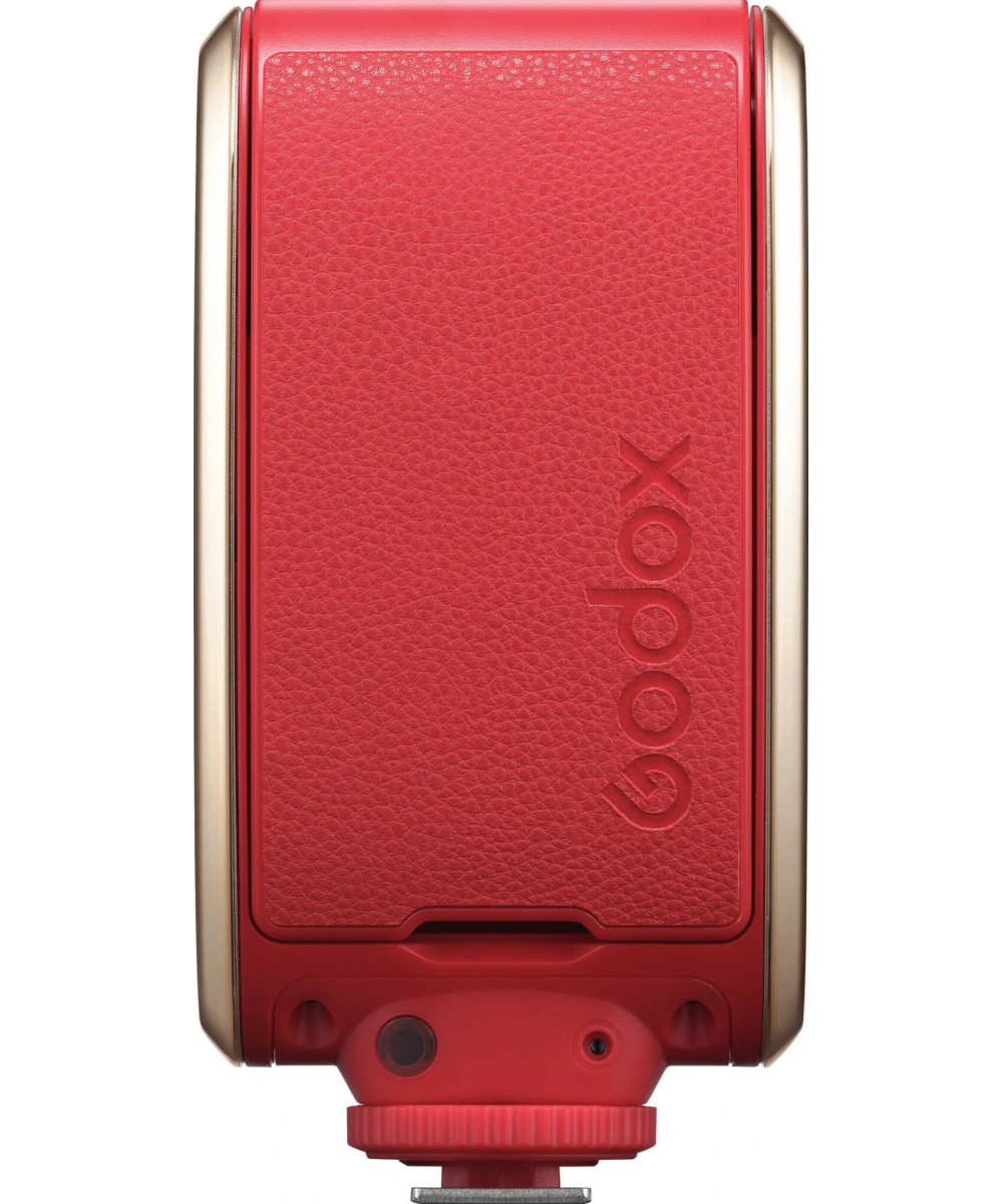 Retro Camera Flash Lux Senior Rosso