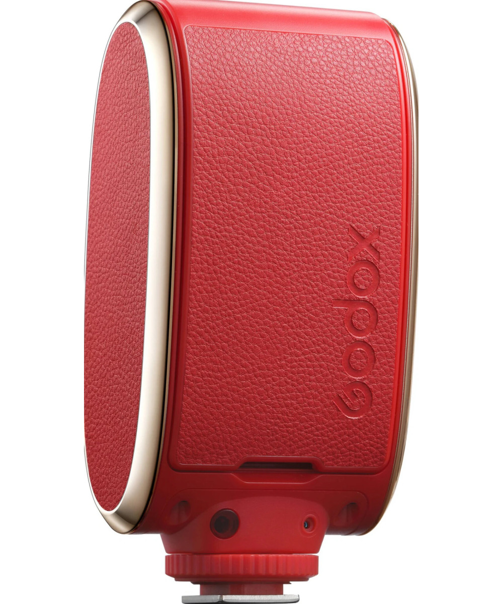 Retro Camera Flash Lux Senior Rosso