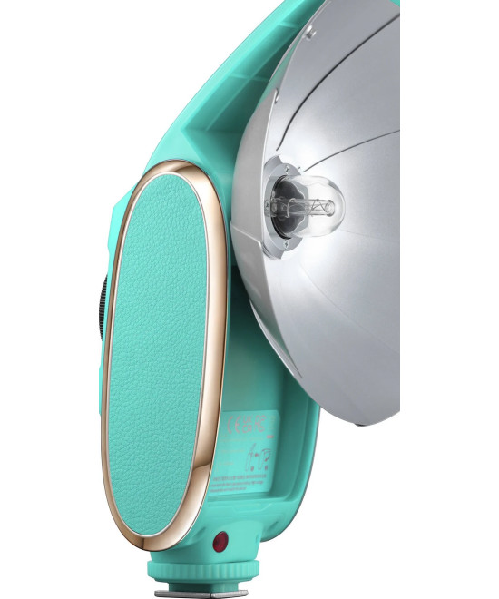 Retro Camera Flash Lux Senior Menta
