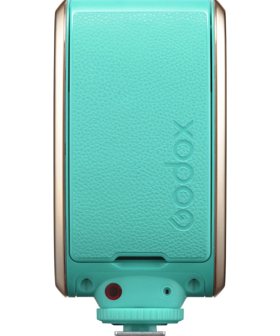 Retro Camera Flash Lux Senior Menta