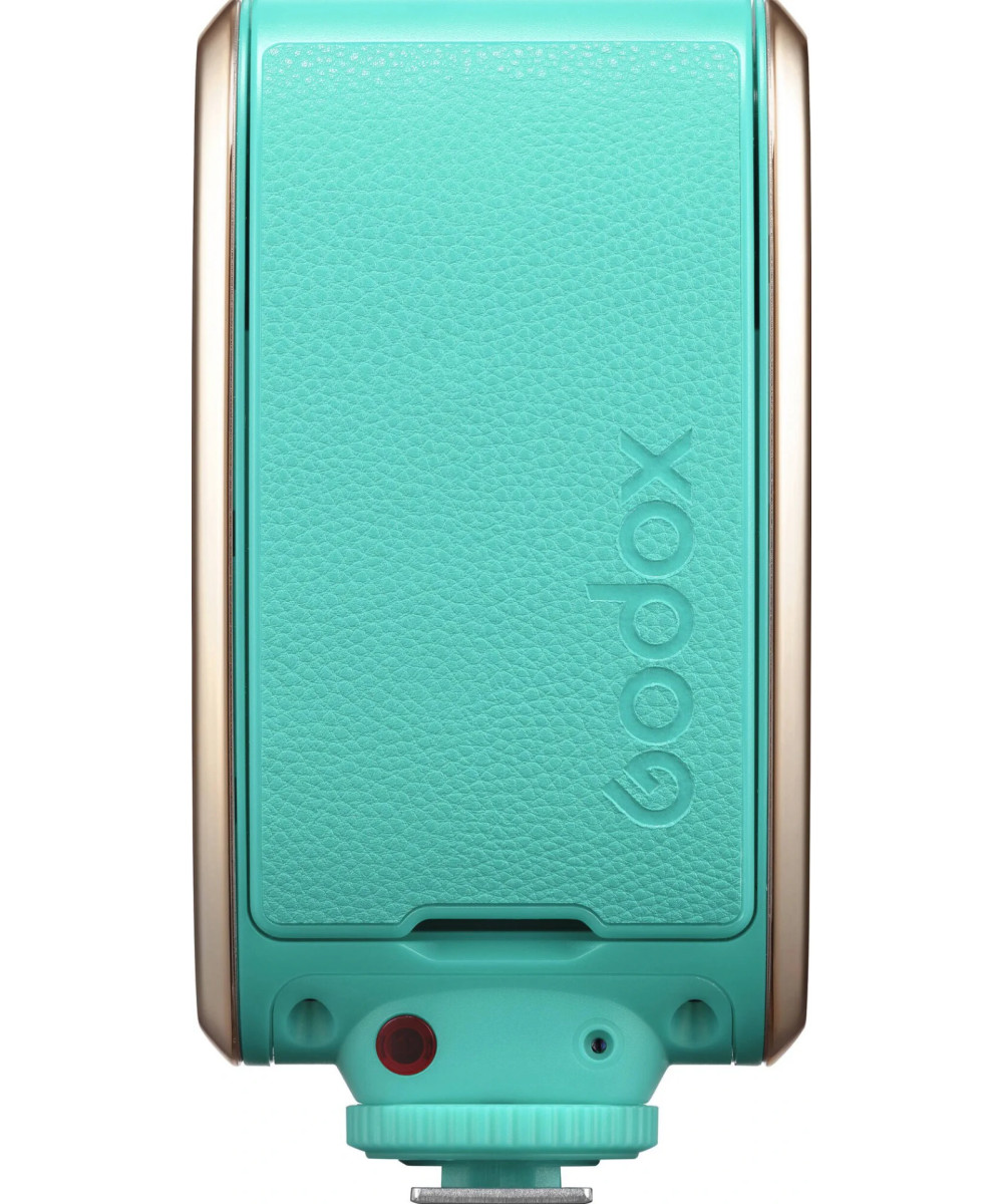 Retro Camera Flash Lux Senior Menta