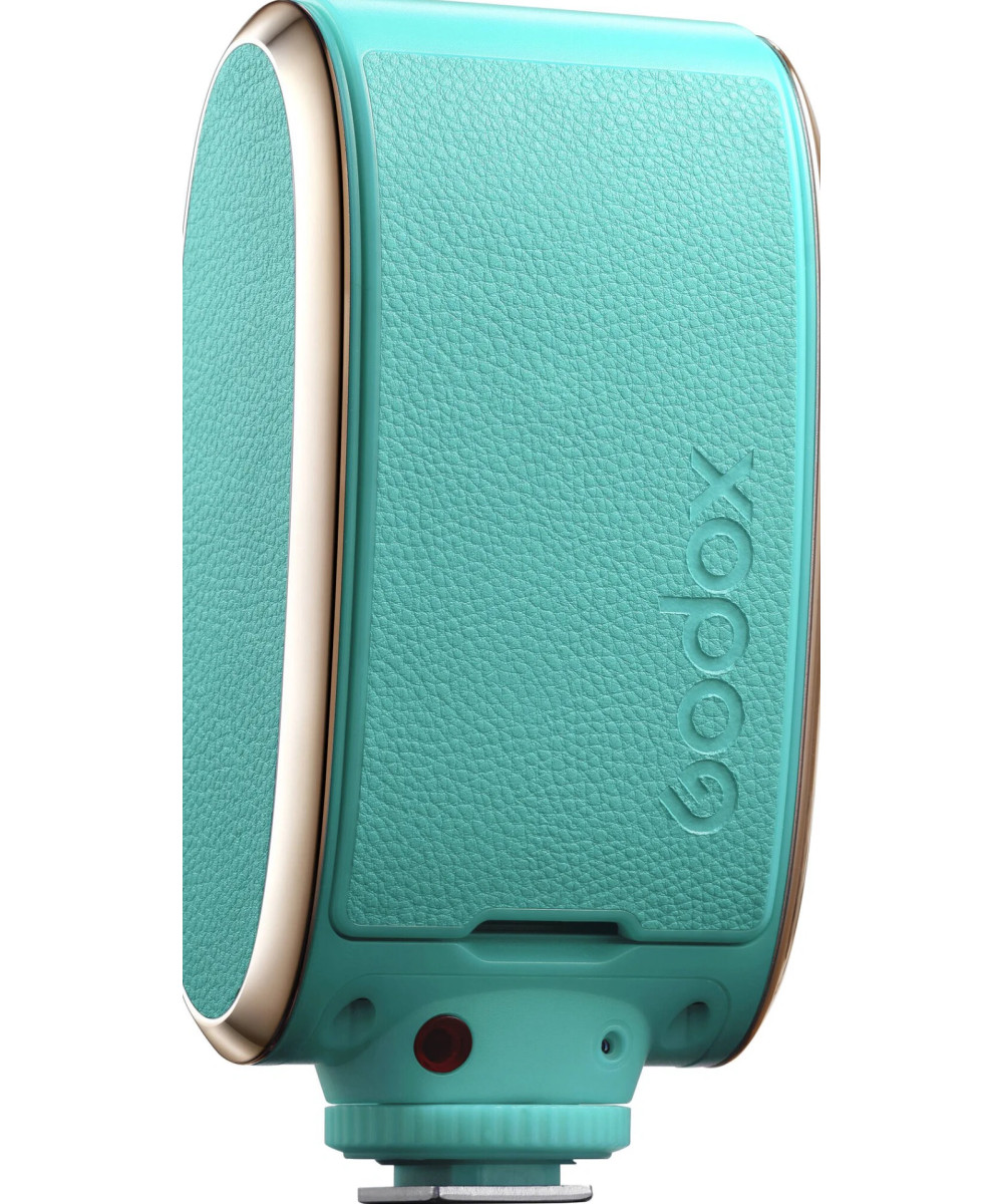 Retro Camera Flash Lux Senior Menta
