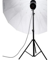 U-180ST UMBRELLA SHALLOW TRANSLUCENT 180CM