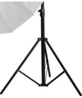 U-180ST UMBRELLA SHALLOW TRANSLUCENT 180CM