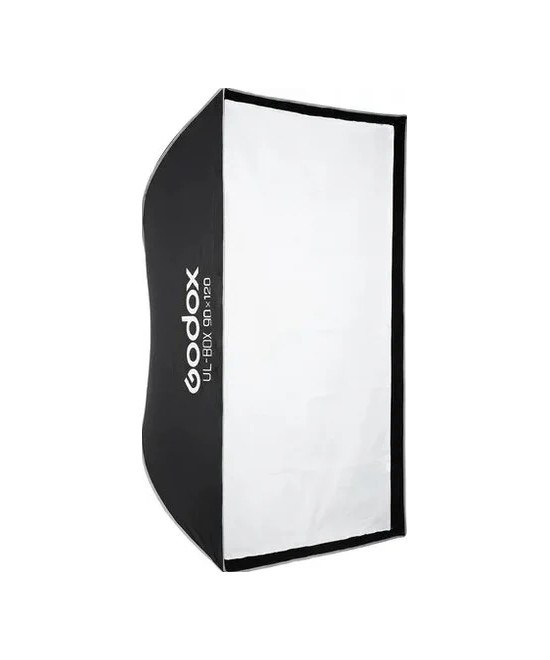 Softbox UL a chiusura rapida 90x120cm con griglia