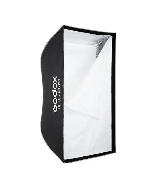 Softbox UL a chiusura rapida 90x120cm con griglia