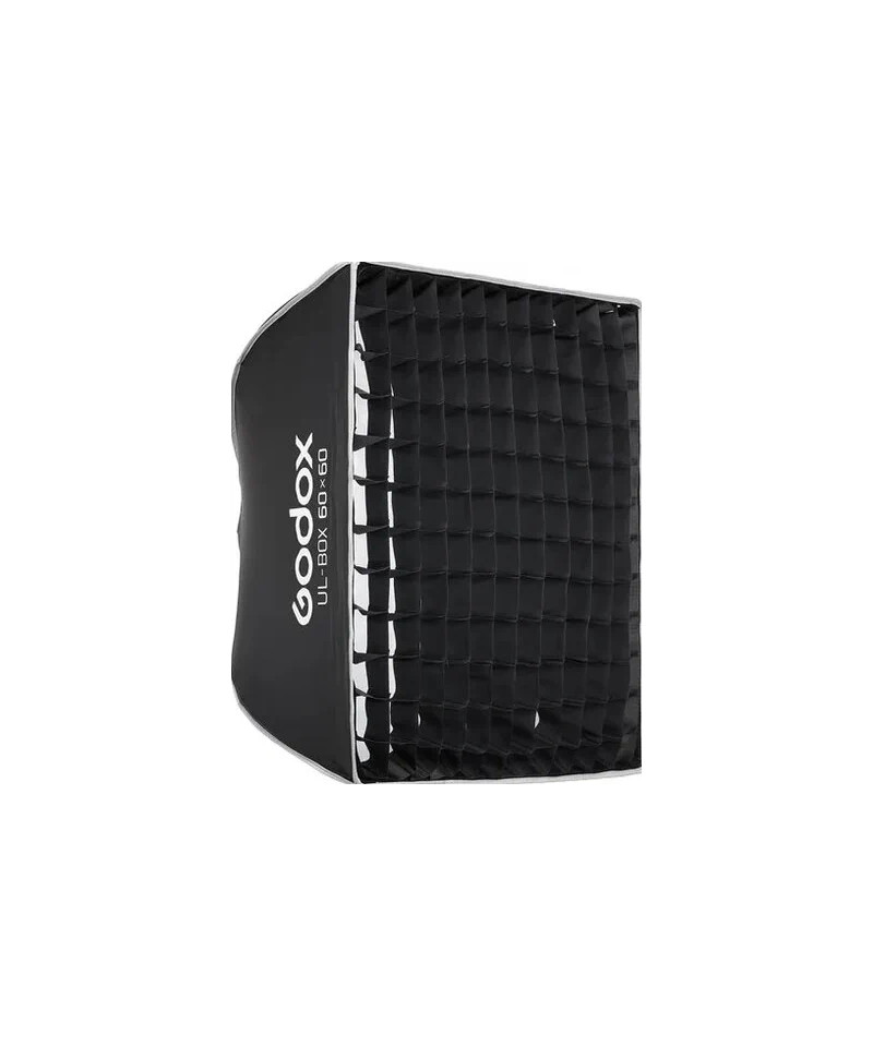 Softbox UL a chiusura rapida 60x60cm con griglia