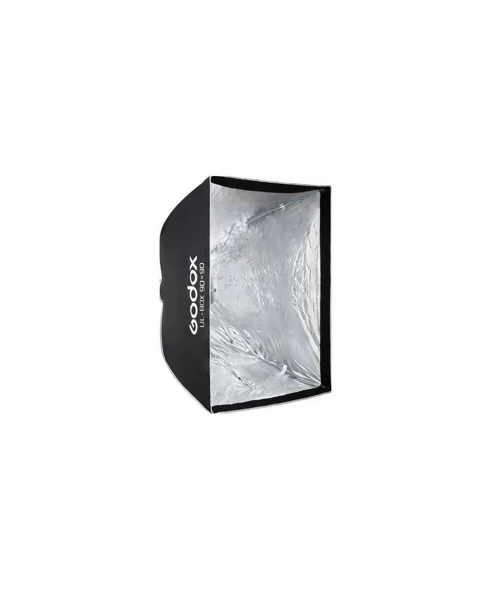 Softbox UL a chiusura rapida 90x90cm con griglia
