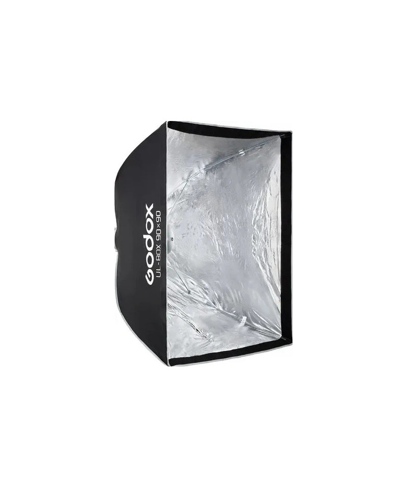 Softbox UL a chiusura rapida 90x90cm con griglia