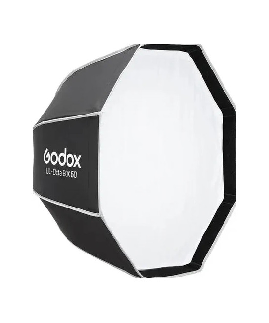 Softbox UL ottagonale a chiusura rapida 60cm con griglia