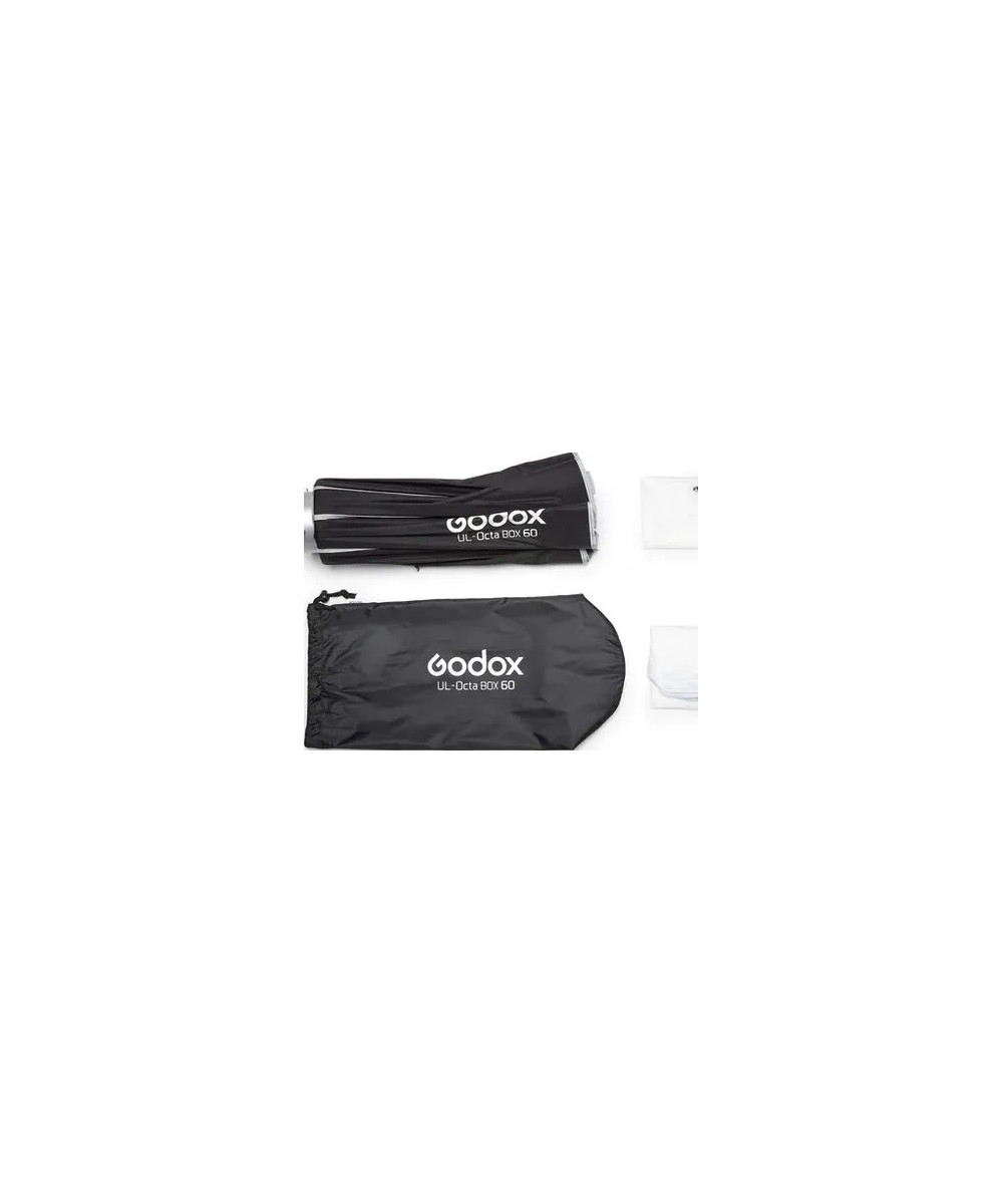 Softbox UL ottagonale a chiusura rapida 60cm con griglia
