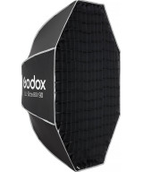 Softbox UL ottagonale a chiusura rapida 90cm con griglia
