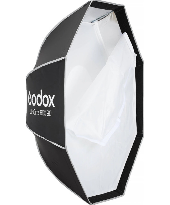 Softbox UL ottagonale a chiusura rapida 90cm con griglia