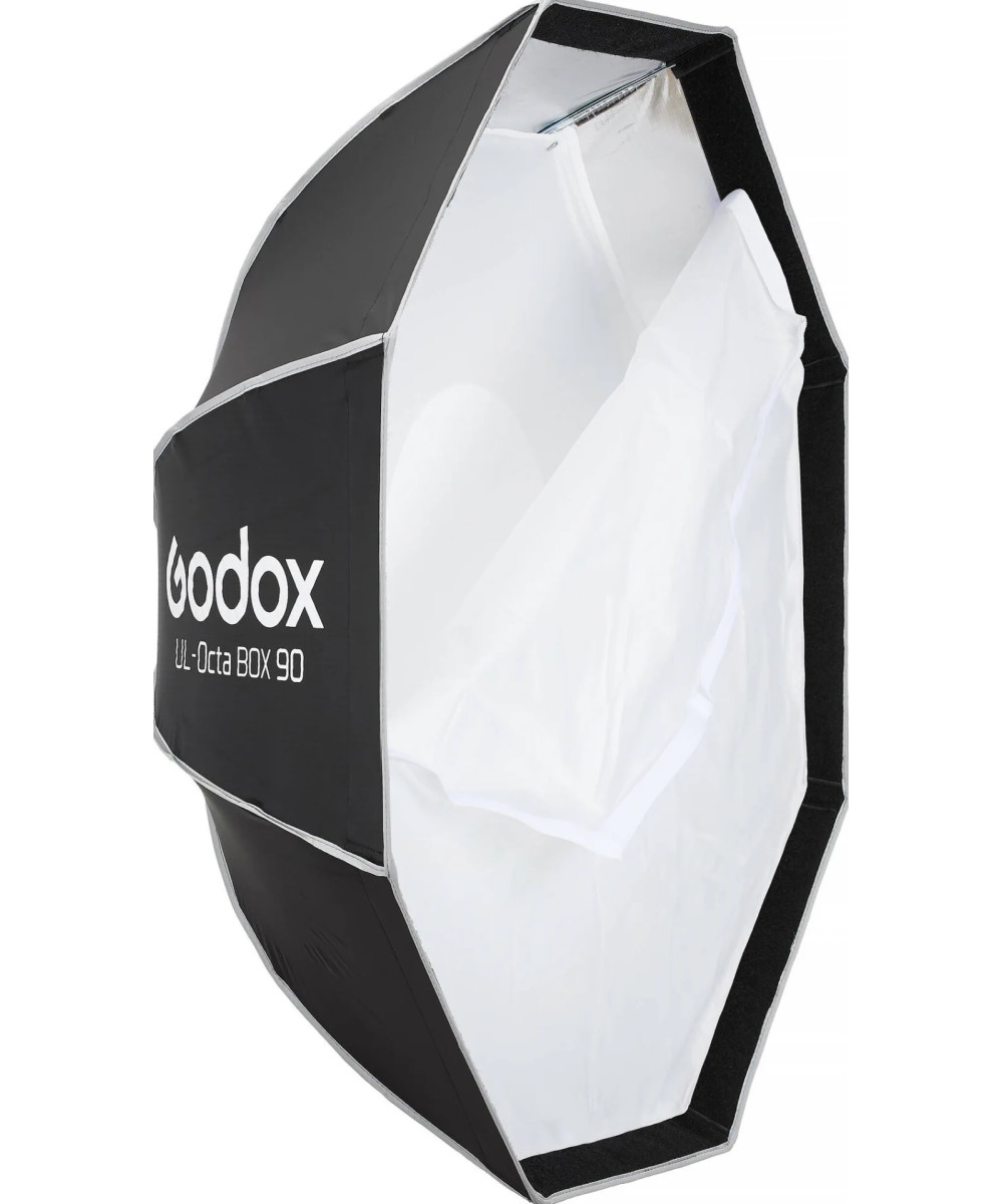 Softbox UL ottagonale a chiusura rapida 90cm con griglia