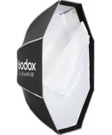 Softbox UL ottagonale a chiusura rapida 90cm con griglia