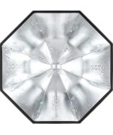 Softbox UL ottagonale a chiusura rapida 150cm con griglia
