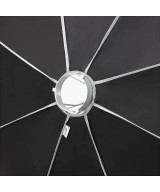 Softbox UL ottagonale a chiusura rapida 150cm con griglia