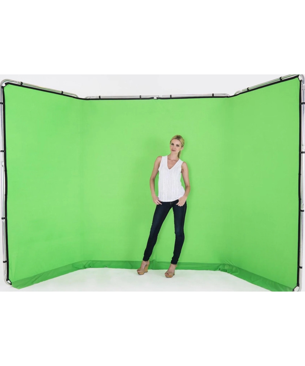 MANFROTTO LL LB7622 SUPPORTO PANORAMICO CON FONDALE CROMA KEY GREEN 4MT