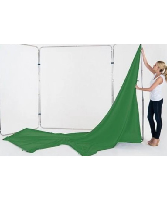 MANFROTTO LL LB7622 SUPPORTO PANORAMICO CON FONDALE CROMA KEY GREEN 4MT