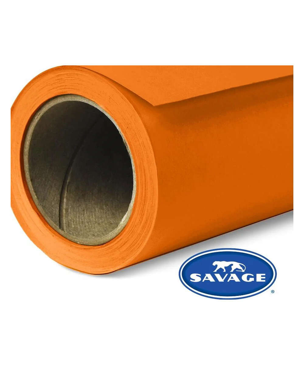 Fondale in cartoncino Arancione 2,72 x 11 metri