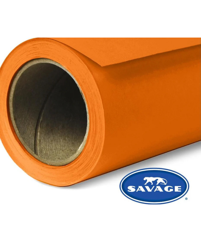 Fondale in cartoncino Arancione 2,72 x 11 metri