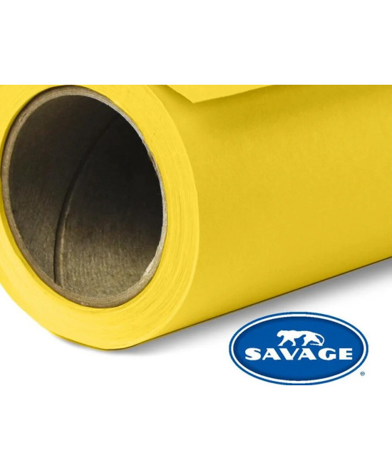 Fondale in cartoncino Giallo Canarino 2,72 x 11 metri