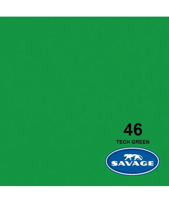 Fondale in cartoncino Tech Green 1,34 x 11 metri