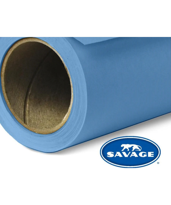 Fondale in cartoncino Gulf Blu 2,72 x 11 metri