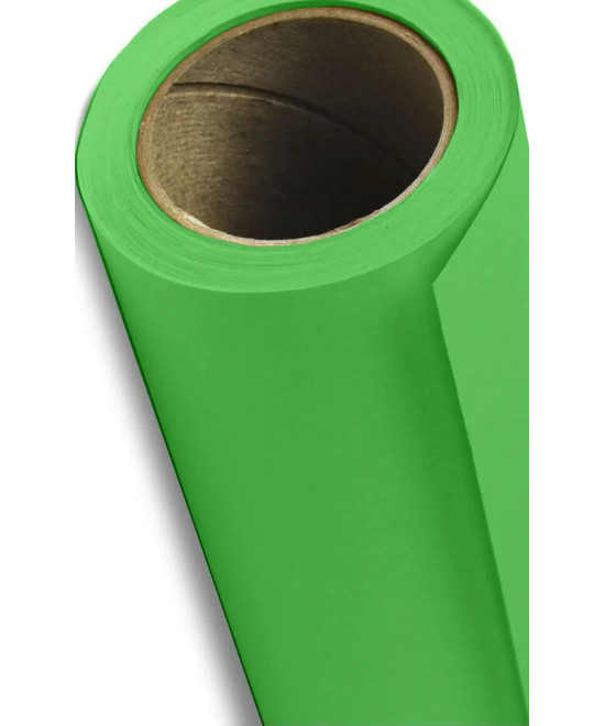 Fondale in cartoncino Tech Green 2,72 x 11 metri