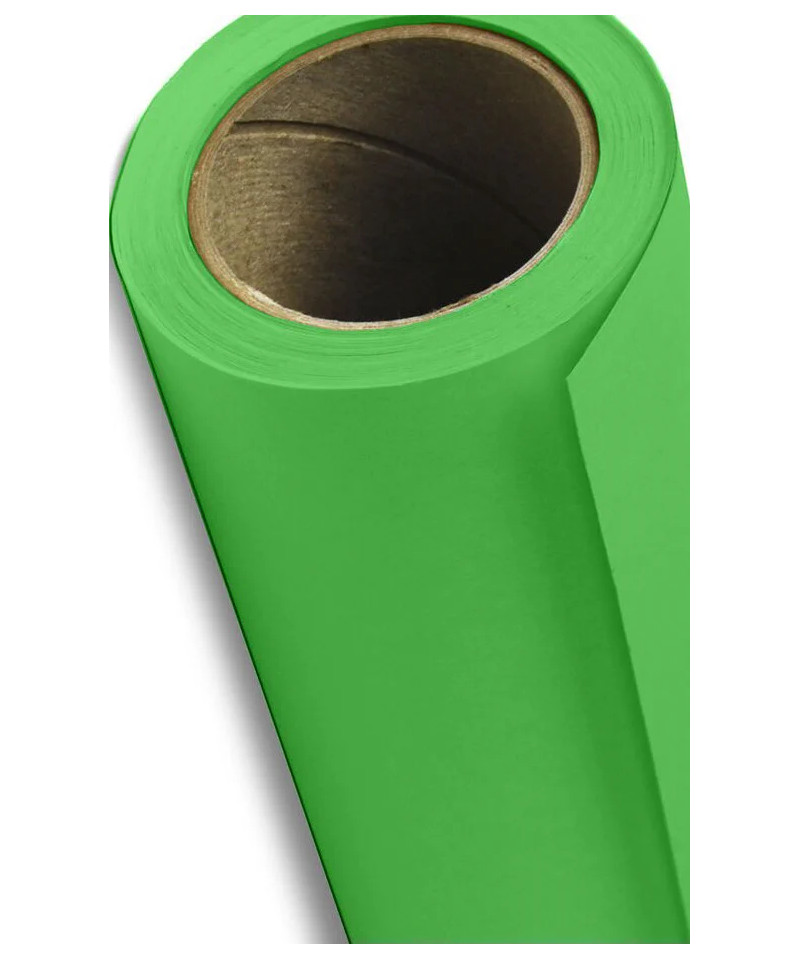 Fondale in cartoncino Tech Green 2,72 x 11 metri
