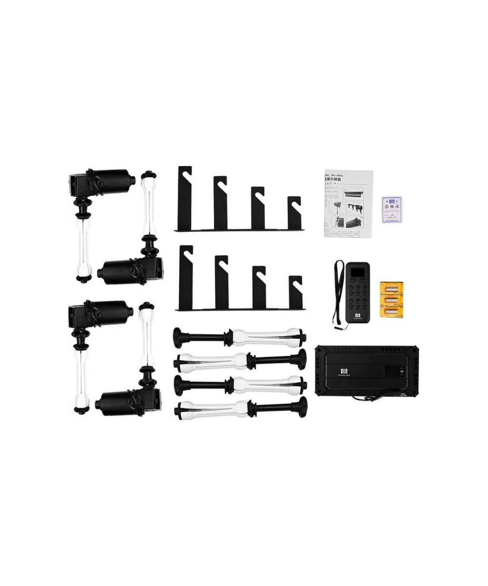 Set Porta Fondali Elettrico con Controllo Radio per 4 Rotoli
