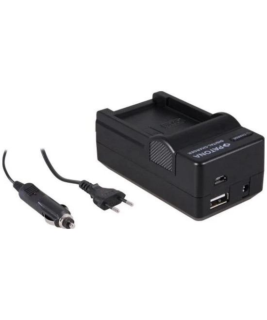 5620 carica batterie Batteria per fotocamera digitale AC, Accendisigari, USB