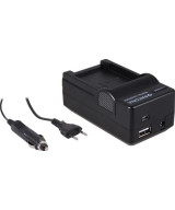 5620 carica batterie Batteria per fotocamera digitale AC, Accendisigari, USB