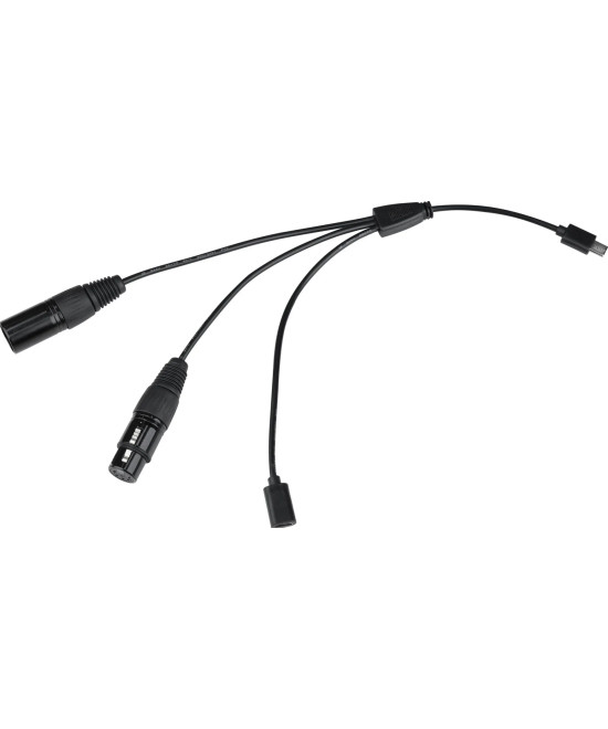 CB-DMX-USBC-1/3 cavo splitter o combinatori Splitter per cavo Nero