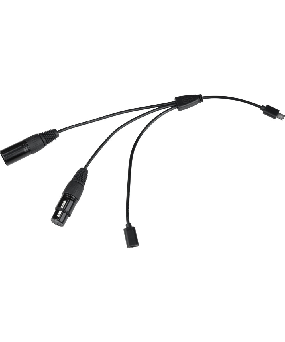 CB-DMX-USBC-1/3 cavo splitter o combinatori Splitter per cavo Nero
