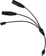 CB-DMX-USBC-1/3 cavo splitter o combinatori Splitter per cavo Nero