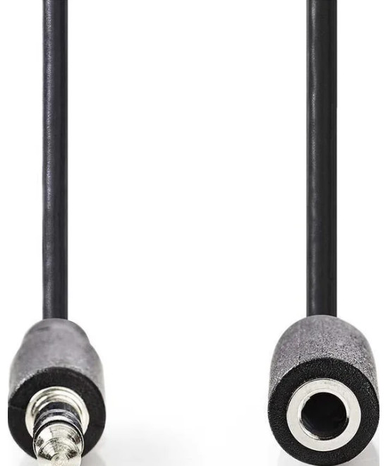 Nedis CAGP22050BK50 cavo audio 5 m 3.5mm Nero